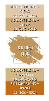 MOVIE COLORS BES BLOND CLAIR 8.0