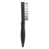 BROSSE PLATE CARBONE BAMBOU NOIRE YAHARI