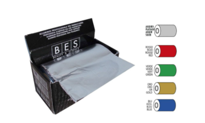 PAPIER ALUMINIUM COULEUR BLEU 120m