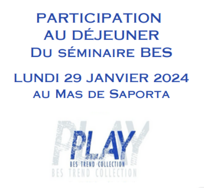 DÉJEUNER SÉMINAIRE BES 2024