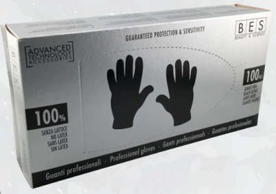 GANT NITRILE NOIR BES TAILLE L